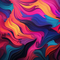 Abstract colorful background. Psychedelic texture.  Illustration for your design.