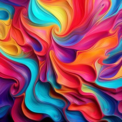 Abstract coloring background of the gradient with visual wave,twirl and lighting effects.
