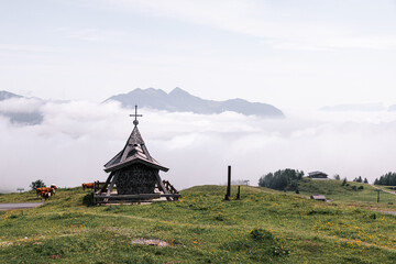 Kirche auf einem Berg