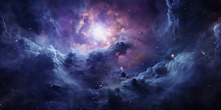 Beautiful Starry Nebula Galaxy Wallpaper