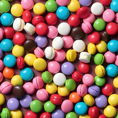 Fototapeta na wymiar colorful candy background 