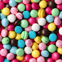 Fototapeta na wymiar colorful candy background 