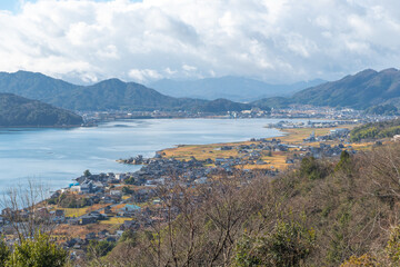 Fototapeta na wymiar Amanohashidate in Miyazu bay,Kyoto prefecture, Japan