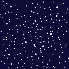 Space with stars. Vector background