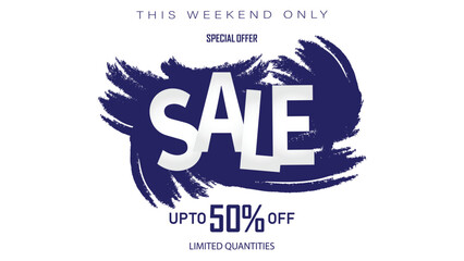 Sale banner template design . Super Sale, end of season special offer banner. vector illustration.