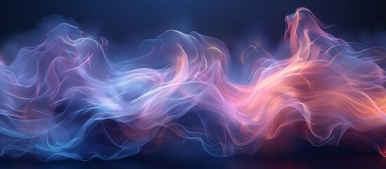 Abstract Colorful waves and Lines background for design and presentation	
