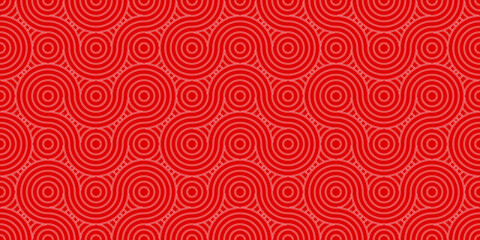 Vector seamless pattern. Chevron, Herringbone, Polka dot pattern background. abstract geometric with line monochrome trellis. Modern stylish texture. stripped geometric line element red color.