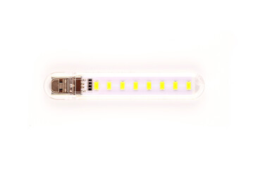 USB flashlight with 8 LEDs