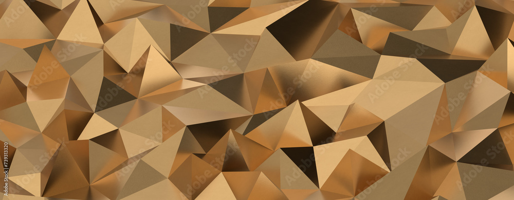 Poster luxurious vip invitatioluxurious vip invitation template with gold polygon backgroundn template with