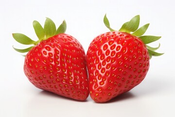 strawberry isolated on white background