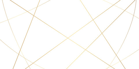 Abstract gold line luxury background template. geometric pattern squares and triangle shape. geometric random chaotic lines background. colorful outline monochrome texture vector illustration