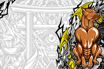 pet illustration for your print