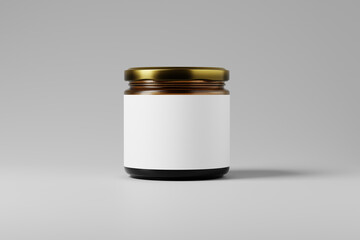 500g or Medium Size Food Jar Mockups

A set of glass jar mockups featuring a medium size 500g - 750g glass jar.