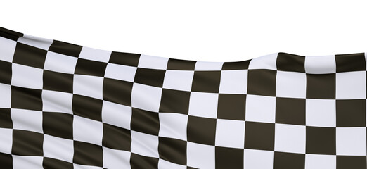 Obraz premium background of checkered flag pattern