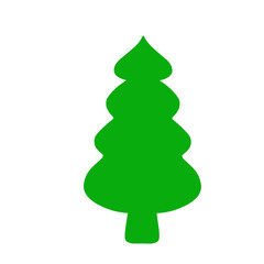 green pine tree illustratiom