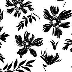 floral seamless pattern, pattern, flower pattern, geometric pattern, diagonal pattern, floral, flower, seamless, design, ornament, vector, decoration, art, wallpaper, leaf, illustration, black, style,