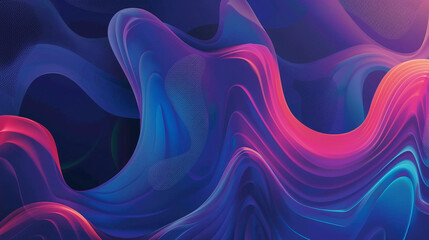Obraz premium Sapphire color retro groovy background presentation design 