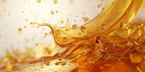 Liquid Gold, Honey Drops Background
