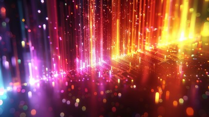 Obraz premium abstract background with lights