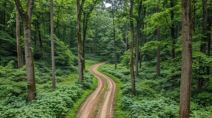Obraz premium path in the forest