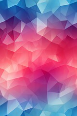 Obraz premium vibrant low poly background with gradient