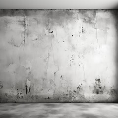 old weathered whitewashed wall texture background