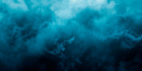 Fototapeta premium blue smoke abstract background