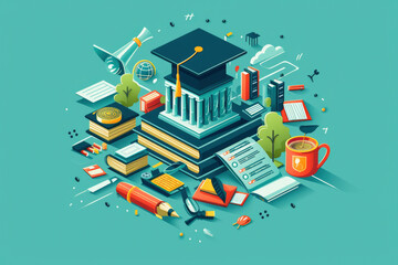 Fototapeta premium The way education is delivered and accessed may see further innovation, with the integration of new technologies and flexible learning models