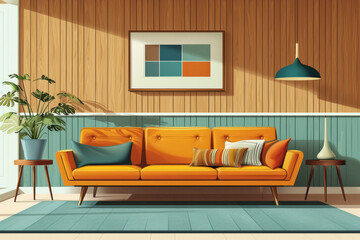 Mid-Century Modern: The mid-20th century, particularly the 1950s and 1960s, brought about a distinctive color palette