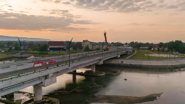 The Kretek 2 Bridge part of the Bantul Southern Cross Road (JJLS)