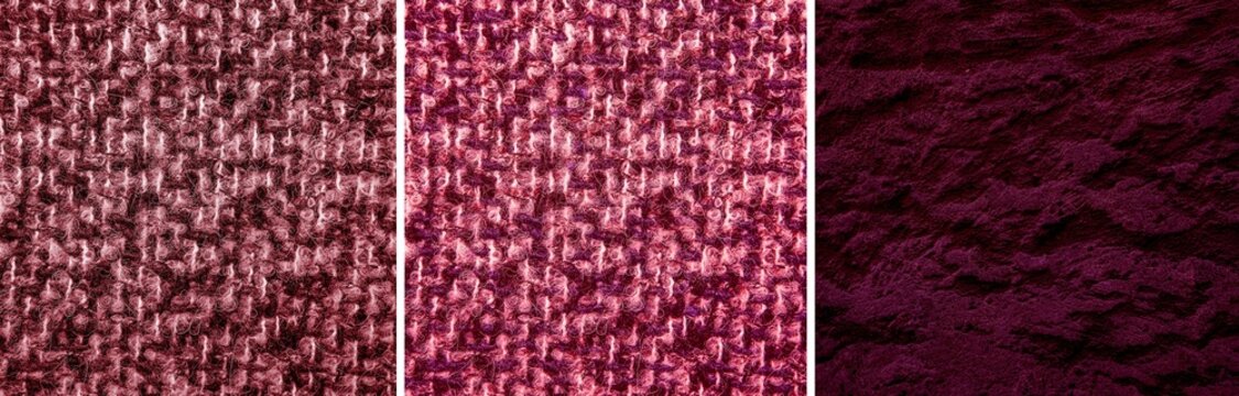 Uncommon light pink fabric texture. High resolution photo.