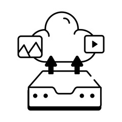  Web and Network Services Linear Icons