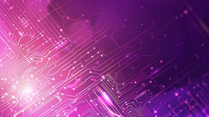 Lilac color cyber and tech background