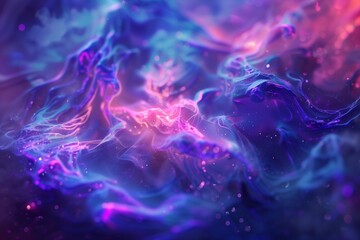 Fototapeta na wymiar abstract background with colorful pink and purple energy waves