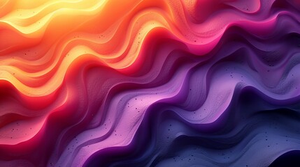 Fototapeta premium Abstract composition in harmonious shades in the neoformist style, bright dynamic and smooth visual flow. Concept: background of websites and applications. Banner and copy space