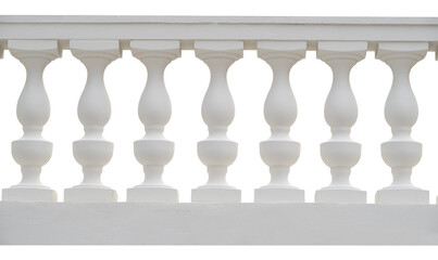  beautiful fence on white