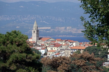 Fototapeta premium Vrbnik auf Krk, Kroatien