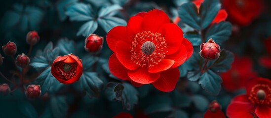 Vibrant Red Flower HD Wallpapers Collection for Stunning Home Decor and Backgrounds