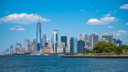 Fototapeta premium Manhattan, New York landscape