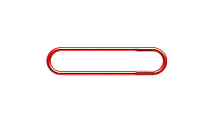 Obraz premium Spectrum of colored paper clips isolated on white clipping path