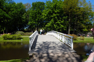Naklejka premium Rhododendronparken Bronderslev
