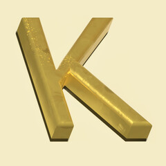 3d golden letters © Ravshan