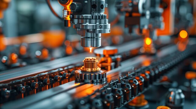 Lab testing high-strength composite materials for aerospace applications using advanced machinery.