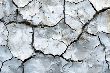 Cracked concrete wall texture background