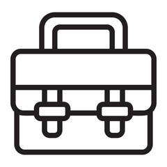 briefcase line icon