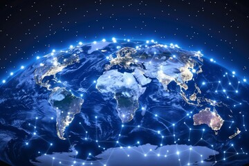 Fototapeta premium earth in space