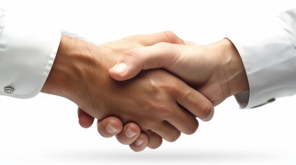 Negotiating deals and contracts for clients benefit - obrazy, fototapety, plakaty
