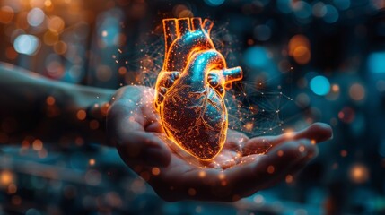 Hologram heart risk assessment for proactive health management strategies