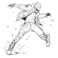 Fototapeta premium kid's coloring book