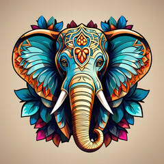 elephant clip art design